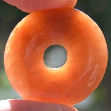 Donut kulatý 30 mm - Karneol