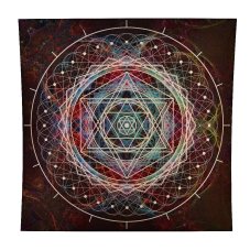 Mandala 30 x 30 cm Hvězda