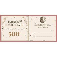 Dárkový poukaz tištěný (pošleme vám poštou)