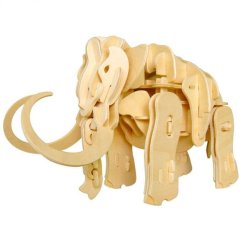 Robotická hračka - Mamut, 3D puzzle