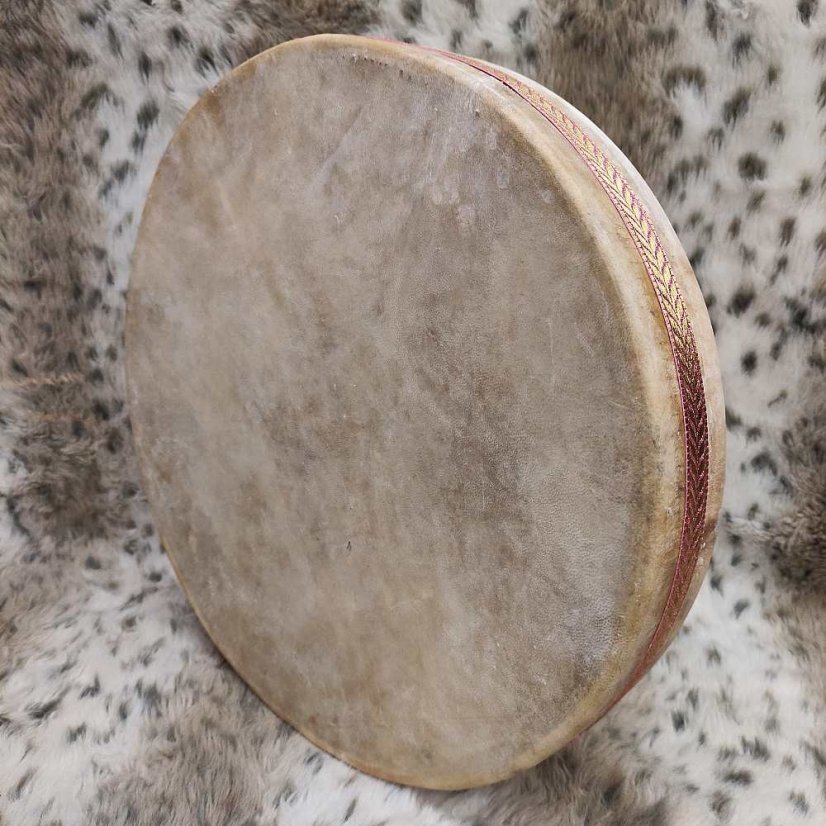 Buben "OCEAN drum" kozí kůže Pákistán 40 cm