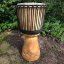 Buben Djembe 13” Timbuktu, medina Mali vyřezávaný 61 cm