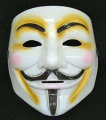 Maska Guy Fawkes - VÝPRODEJ