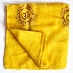 Šátek mantra - žlutý