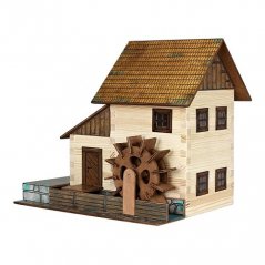 Dřevěná slepovací stavebnice - Vodní mlýn