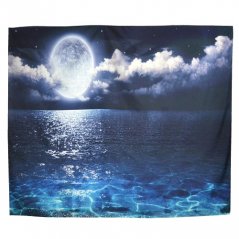 Šátek - přehoz Měsíc na moři