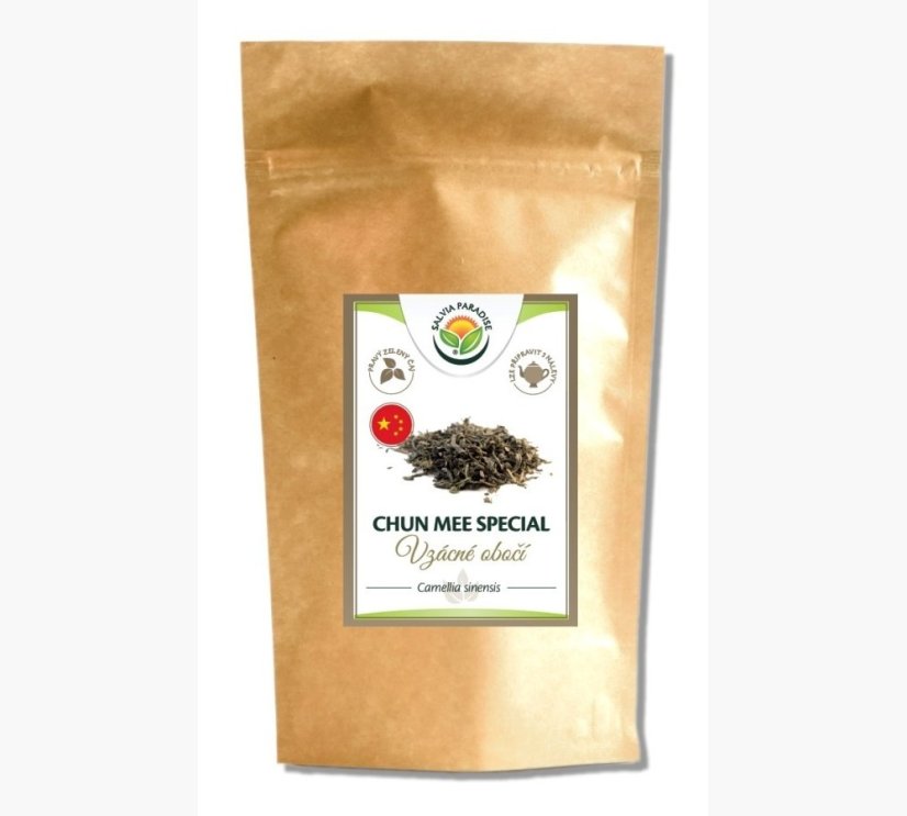 Zelený čaj Chun Mee special/Vzácné obočí, sypaný 50 g