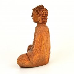 Buddha "Mír v Tobě" soška dřevo 16 cm