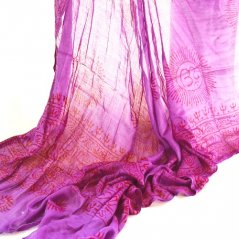 Šátek mantra - fialový