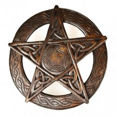 Velký keltský pentagram - nástěnná dekorace
