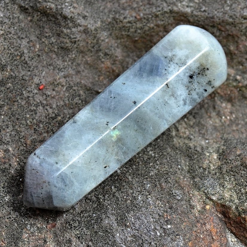 Masážní léčitelská hůlka - Labradorit 6 cm