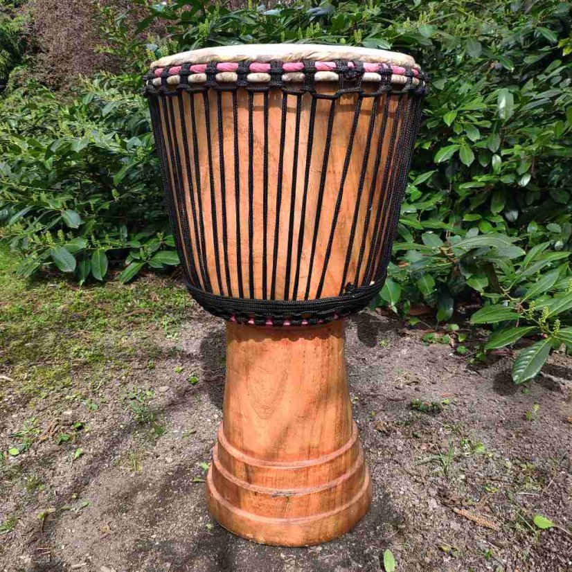 Buben Djembe 14” Jafar, Ghana vyřezávaný 65 cm