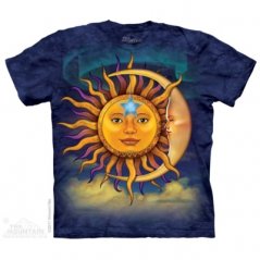 Fantasy tričko - Slunce a měsíc, S