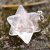 Přívěsek merkaba - Křišťál 15 mm, stříbro Ag 925/1000