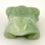 Žabák broušený - Aventurín zelený