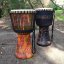 Buben Djembe 11” Ghana vyřezávaný 55 cm